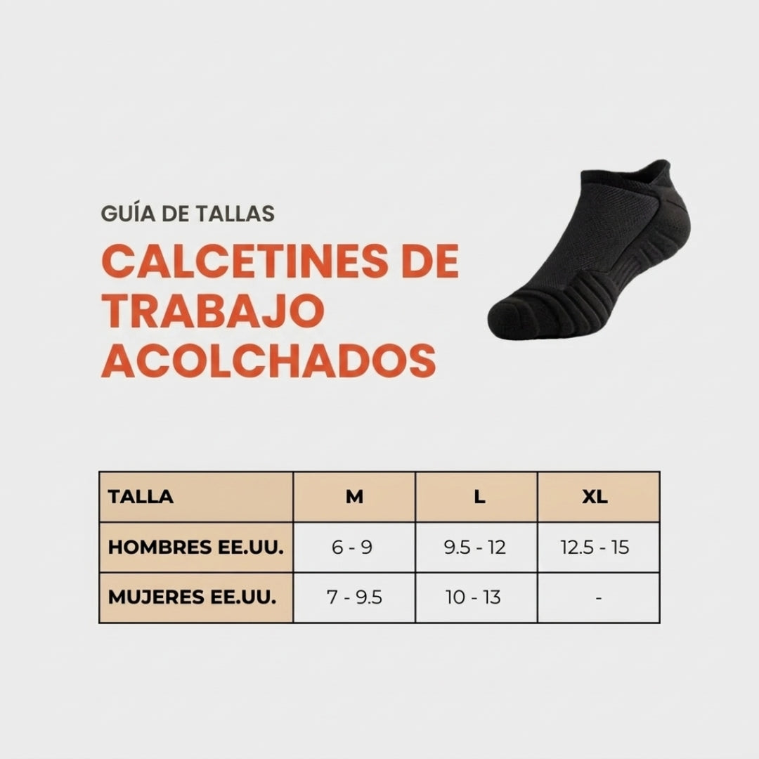 Calcetines de Trabajo Invisibles