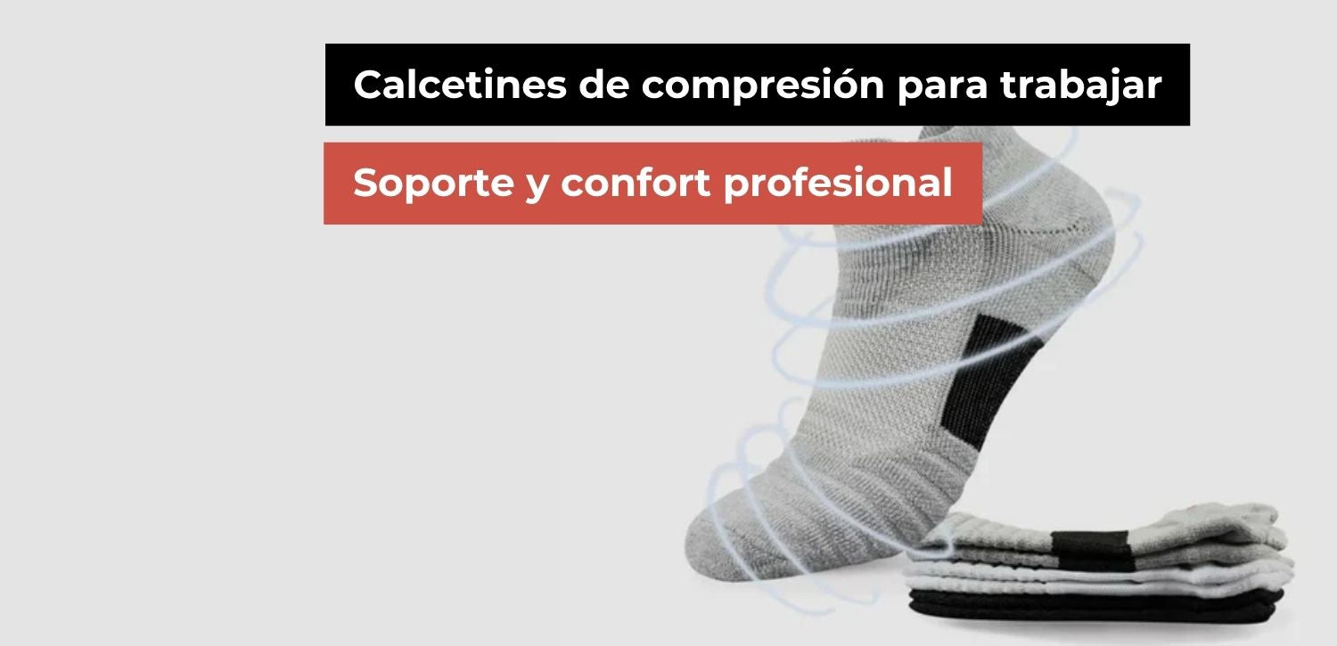 Calcetines de compresión para trabajar – Soporte y confort profesional