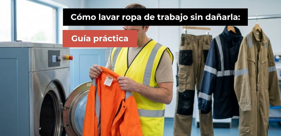Cómo lavar ropa de trabajo sin dañarla | Guía práctica
