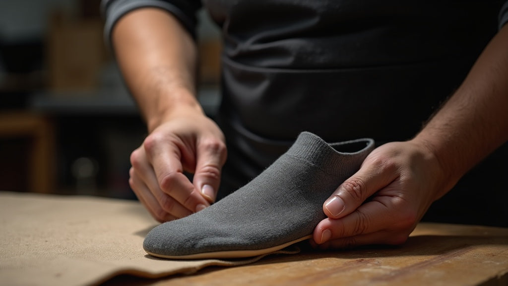 Calcetines de trabajo a prueba de agujeros: material que resiste punzadas