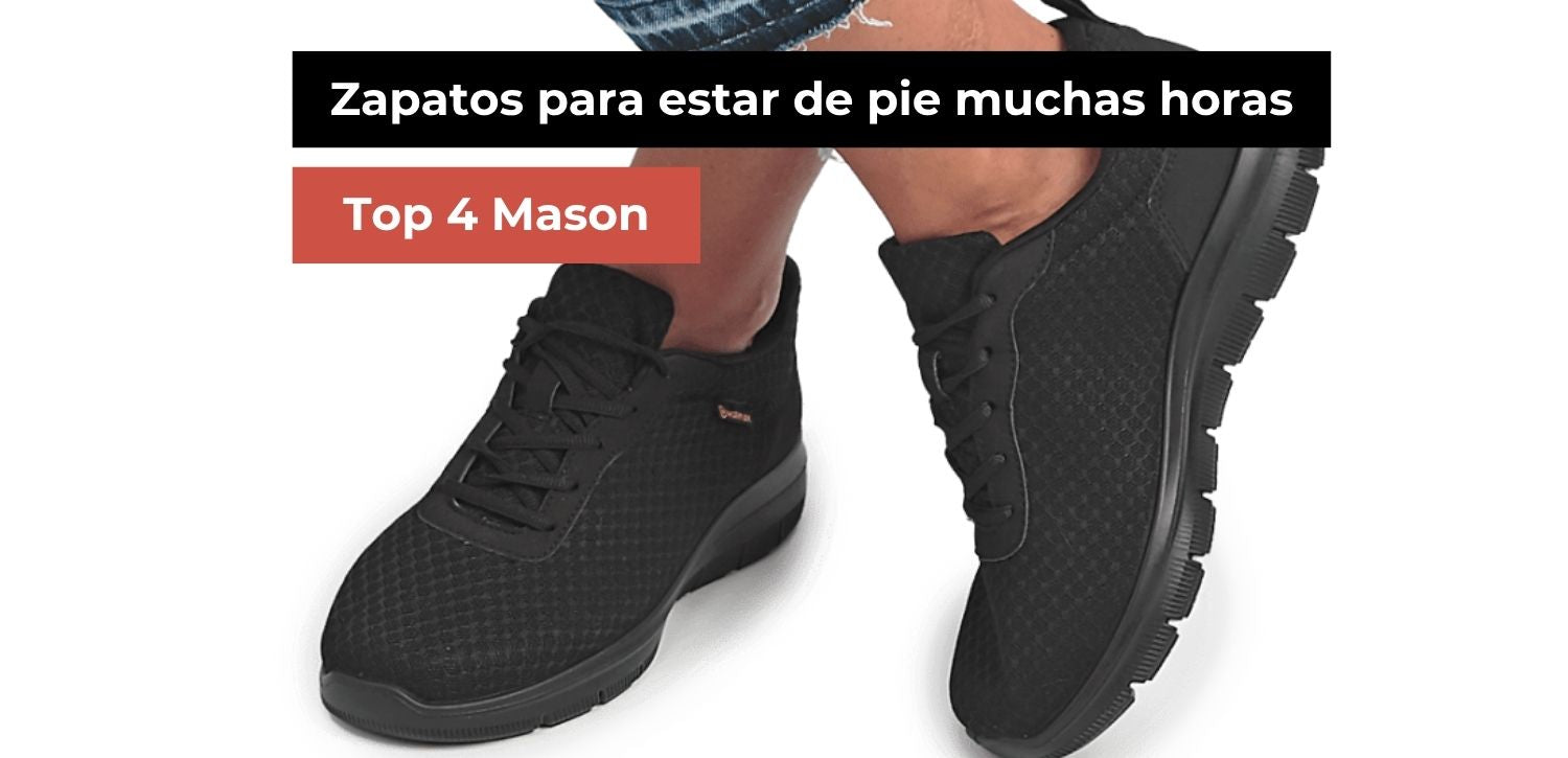 Mejores zapatos para estar de pie muchas horas