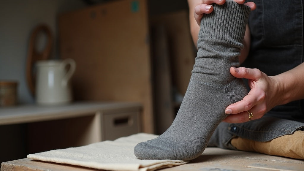 Calcetines para mujer trabajadora: más allá de la talla