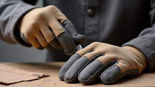 Guantes térmicos para construcción en invierno que mantienen agarre