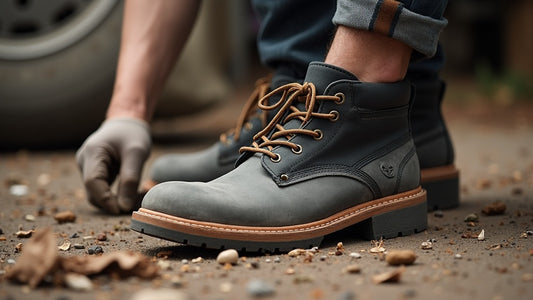 Botas de trabajo con tobillo reforzado para terreno irregular