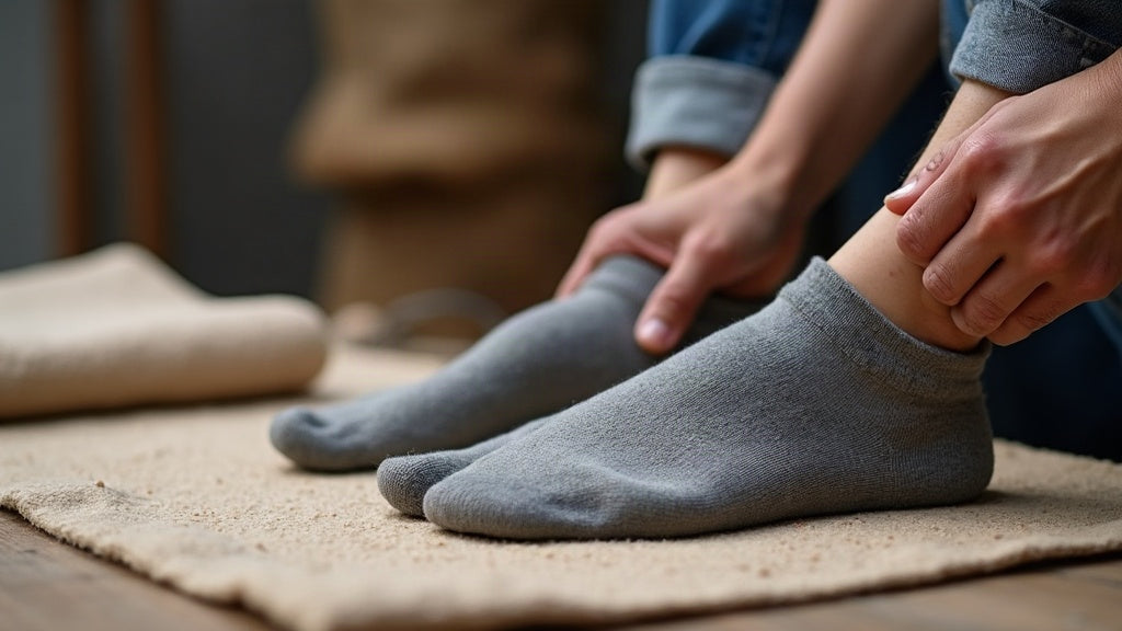 Calcetines de trabajo para calor sin olor: qué material funciona