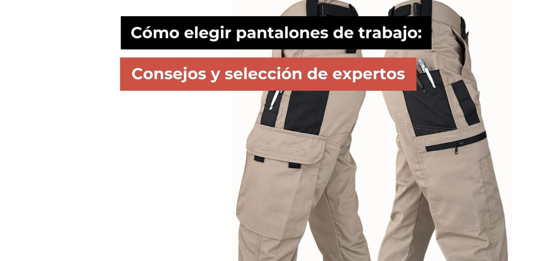 Cómo elegir pantalones de trabajo de forma profesional y cómoda