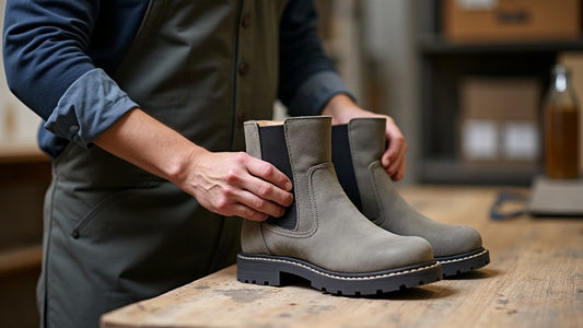 Cómo elegir talla de botas de trabajo si tus pies hinchan