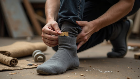 Calcetines antiampollas para trabajos de pie: qué buscar realmente