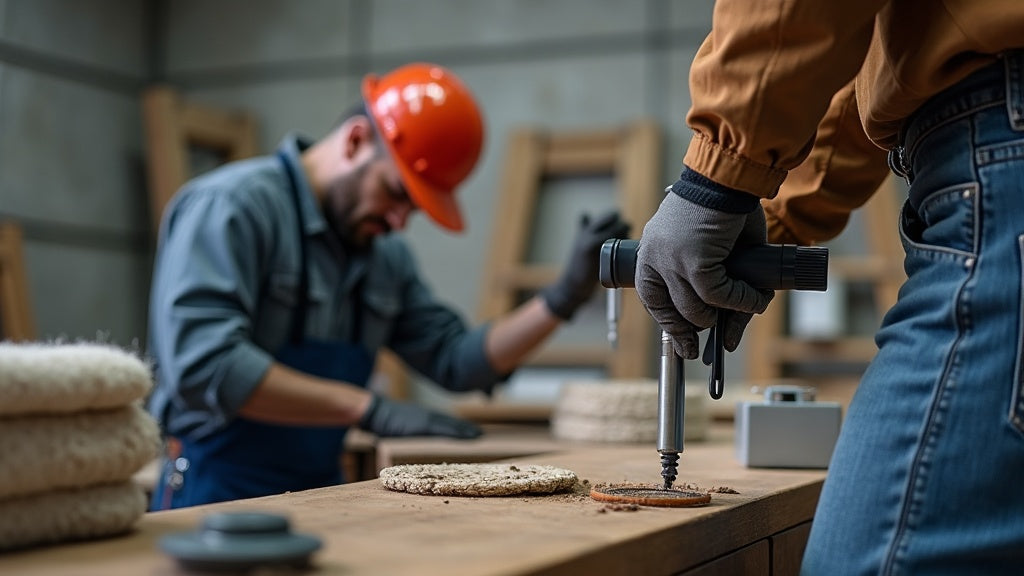 Arnés de seguridad para trabajos en altura que ajusta bien