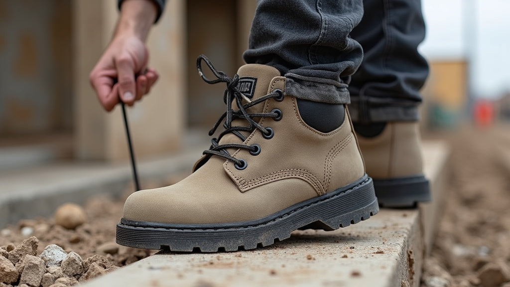 Botas de trabajo para terreno irregular en construcción: guía real
