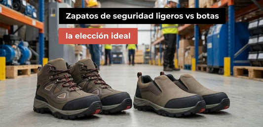 Zapatos de seguridad ligeros vs botas de seguridad: la elección ideal