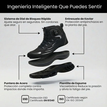ATLAS® S3 Pro Botas de Seguridad