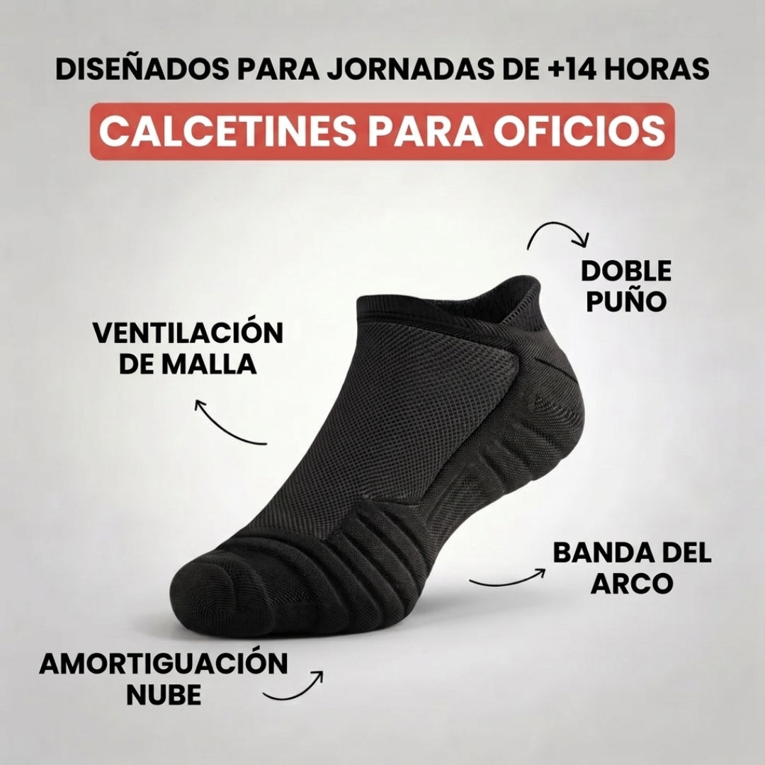 Calcetines de Trabajo Invisibles