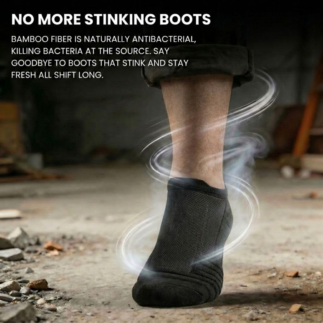 Tradesman No-Show Socks