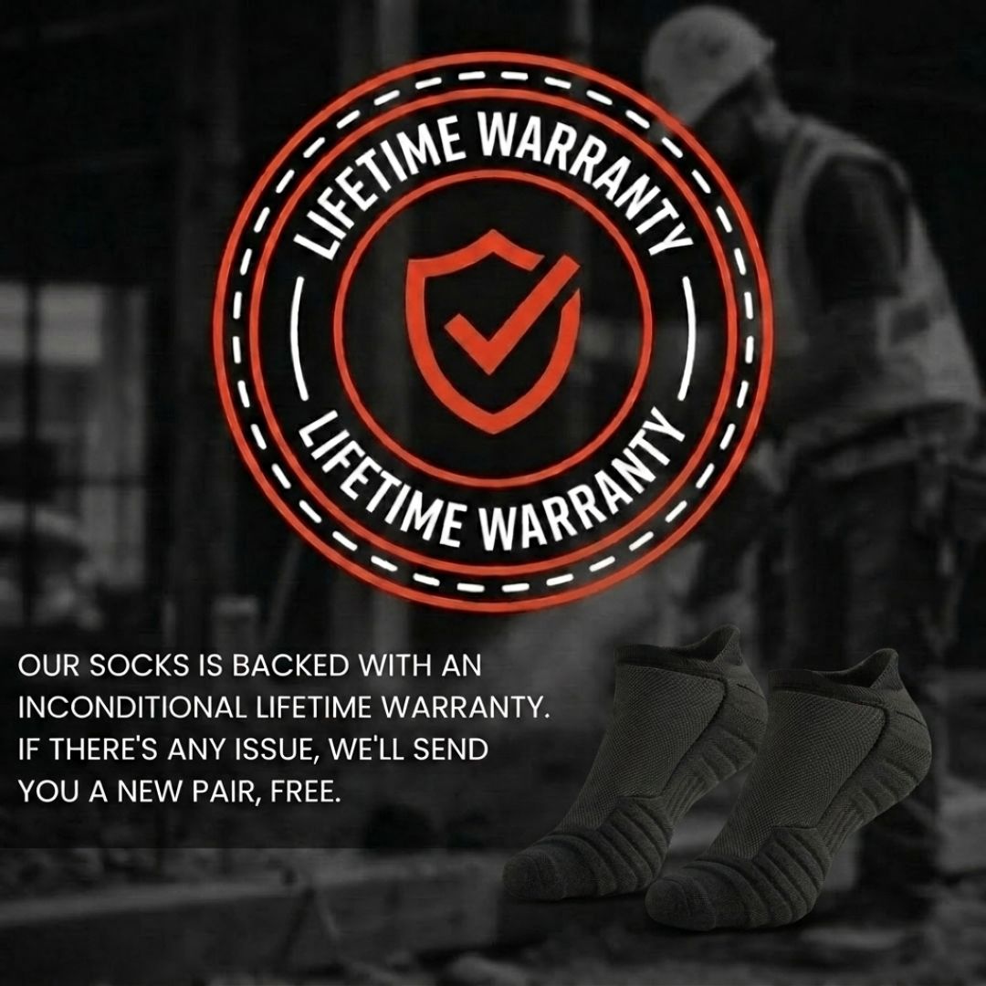 Tradesman No-Show Socks
