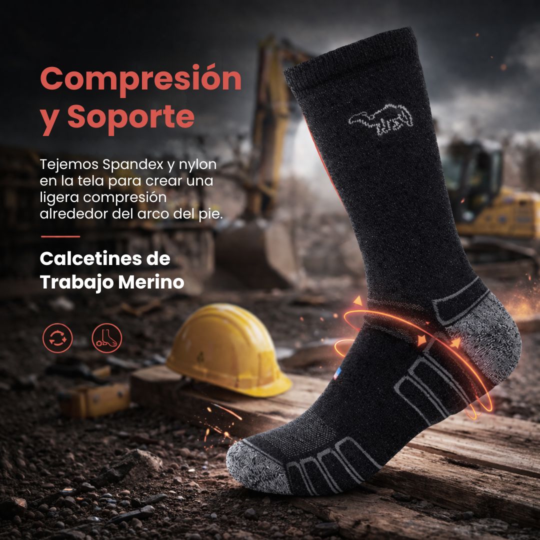 Calcetines de Trabajo Merino