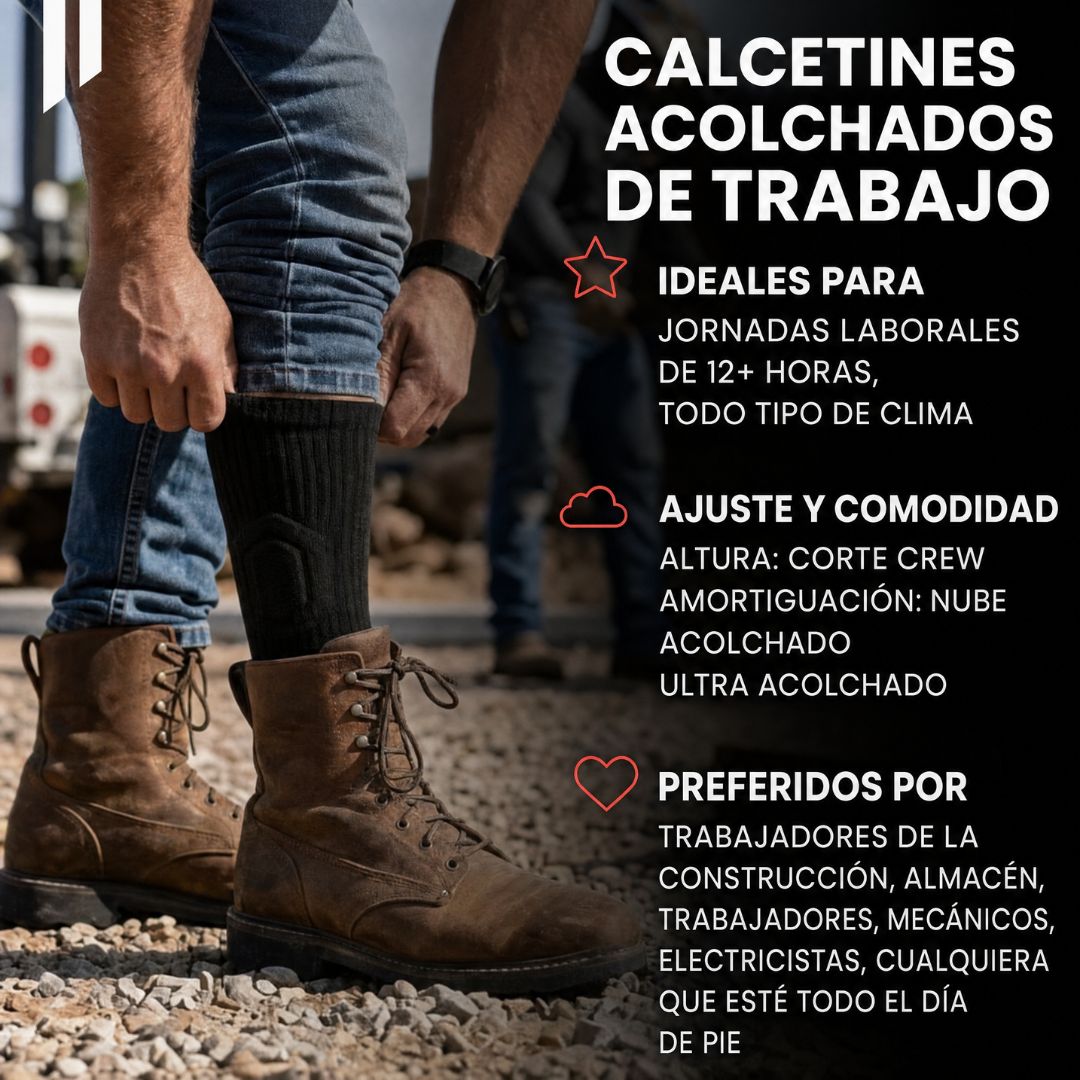 Calcetines de Trabajo para Botas