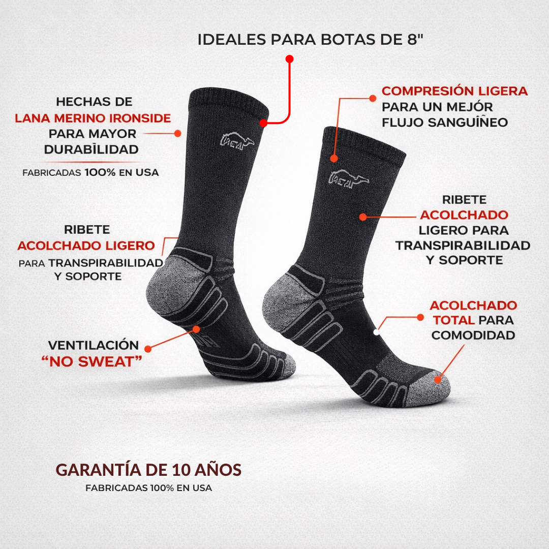 Calcetines de Trabajo Merino