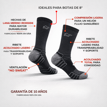 Calcetines de Trabajo Merino