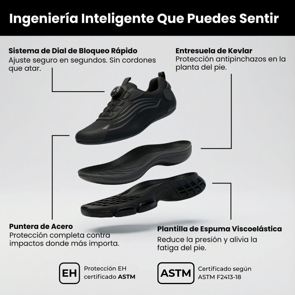 ATLAS® S3 Pro Zapatilla de Seguridad