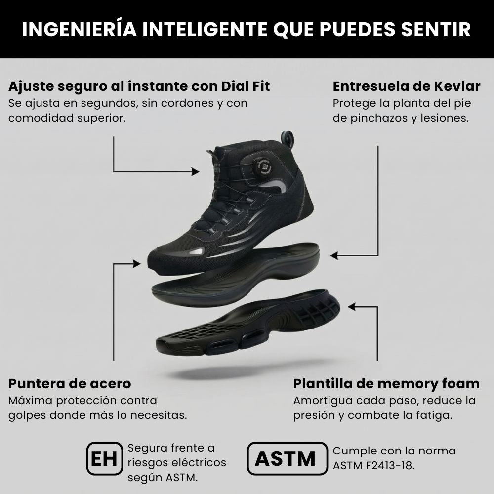 ATLAS® S3 Pro Botas de Seguridad