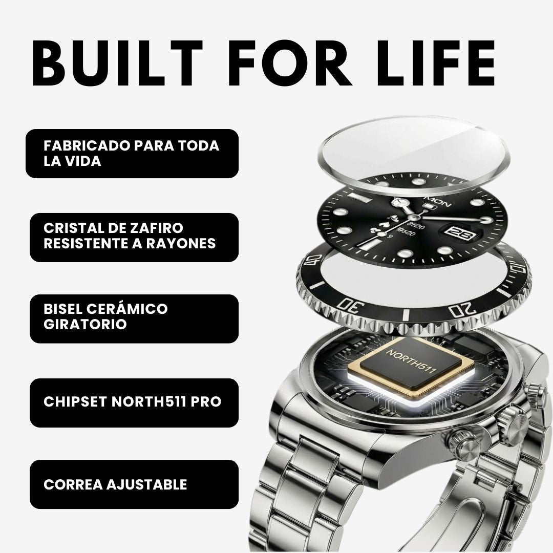 NEXUS Pro | Reloj Inteligente Resistente