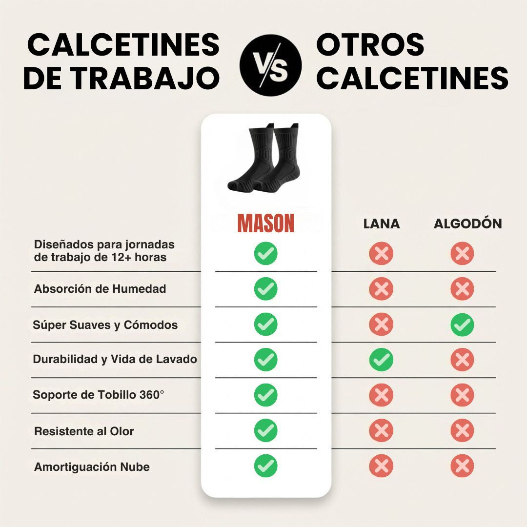 Calcetines de Trabajo para Comodidad Todo el Día